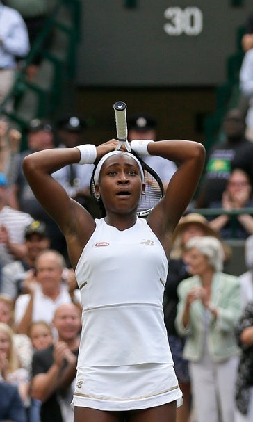 Just 18, 'FAA' taking flight at Wimbledon; Gauff wins again